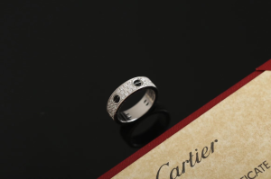 Cartier Love Diamonds Wedding Rings