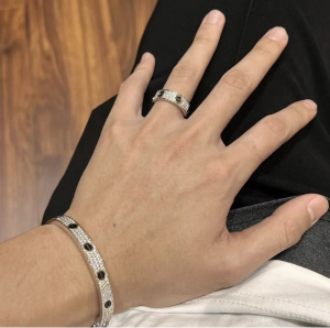 Cartier Love Diamonds Wedding Rings