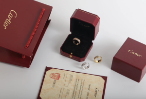 Cartier Love Diamonds Wedding Rings