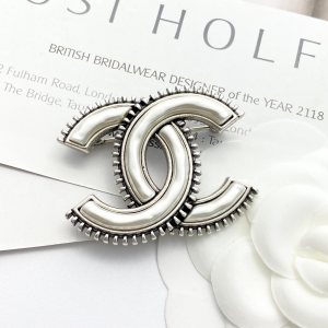 Chanel CC Logo Brooch