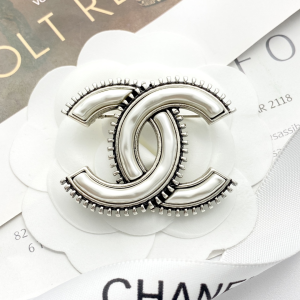 Chanel CC Logo Brooch