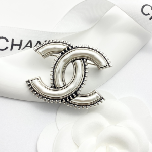 Chanel CC Logo Brooch