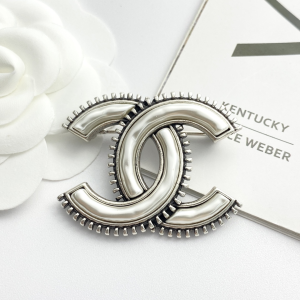Chanel CC Logo Brooch
