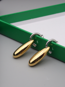 Bottega Veneta Ellipse Small Earrings