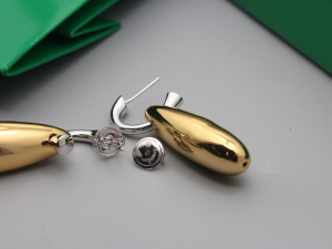 Bottega Veneta Ellipse Small Earrings