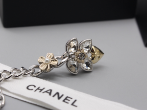 Chanel CC Logo Bowknot Brooch
