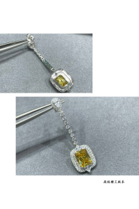 Tiffany Diamonds Pendant Earrings