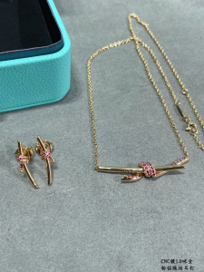 Tiffany Knot Diamonds Earrings