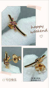 Tiffany Knot Diamonds Earrings