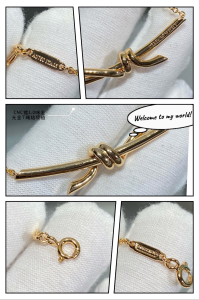 Tiffany Knot Pendant Necklaces