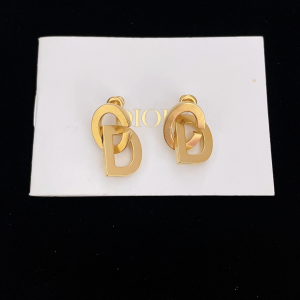 Dior CD Lock Drop Earrings