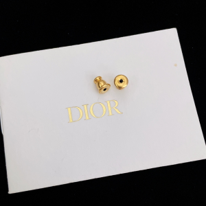 Dior CD Lock Drop Earrings