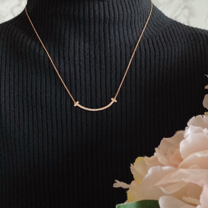 Tiffany T Smile Diamonds Pendant Necklaces