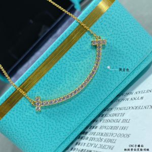 Tiffany T Smile Diamonds Pendant Necklaces