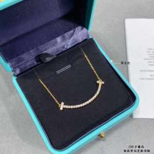 Tiffany T Smile Diamonds Pendant Necklaces