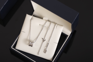 Chopard Ice Cube Pendant Necklaces