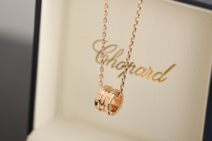 Chopard Ice Cube Pendant Necklaces