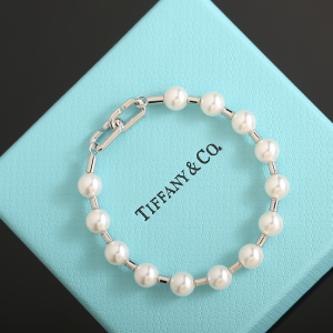 Tiffany Hearwear Silver Pearl Bracelets