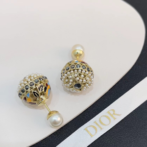 Dior Tribales Multicolor Pearl Earrings