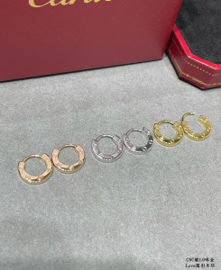 Cartier Single LOVE Hoop Earrings