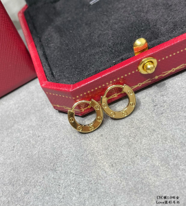 Cartier Single LOVE Hoop Earrings