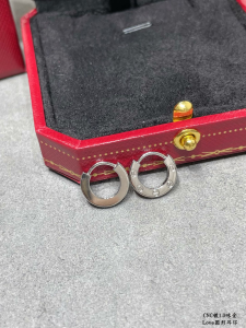 Cartier Single LOVE Hoop Earrings