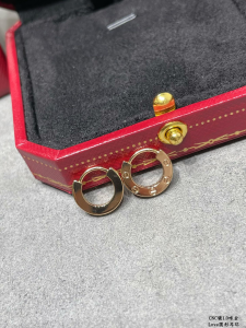 Cartier Single LOVE Hoop Earrings