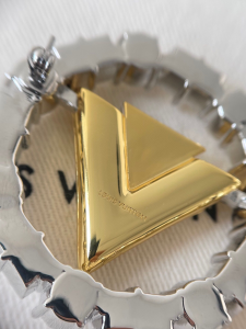 Louis Vuitton V For Vuitton Brooch