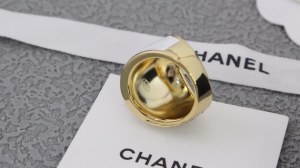 Chanel CC Logo Crystals Rings