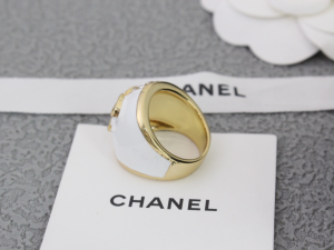 Chanel CC Logo Crystals Rings