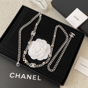Chanel Crystal CC Chain Link Belt