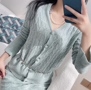 Chanel Crystal CC Chain Link Belt