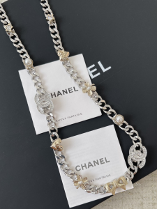 Chanel Crystal CC Chain Link Belt