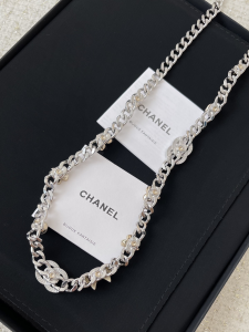 Chanel Crystal CC Chain Link Belt