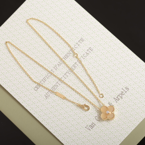 Van Cleef Arpels Vintage Alhambra Pendant Necklaces Yellow Van Cleef Arpels Vintage Alhambra Pendant Necklaces Yellow