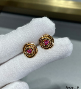 Dior Small Rose Dior Couture Earrings