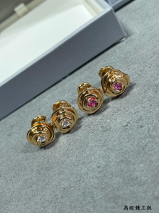 Dior Small Rose Dior Couture Earrings