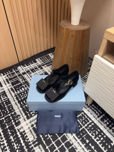 Prada Black Velvet Bows Pumps 35MM