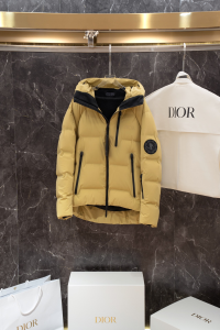 Dior x Descente x Peter Doig Camel Beige Padded Puffer Jacket Dior x Descente x Peter Doig Camel Beige Padded Puffer Jacket