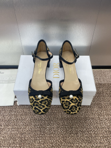 Dior Leppard Print Pumps
