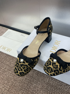 Dior Leppard Print Pumps