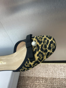 Dior Leppard Print Pumps