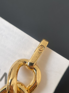 Chanel Chain and Leather Belt Red