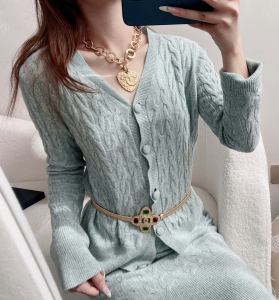 Chanel Gold CC Logo Belt