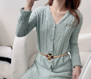 Chanel Vintage Gold CC Logo Belt