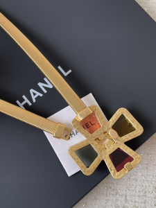 Chanel Vintage Gold CC Logo Belt