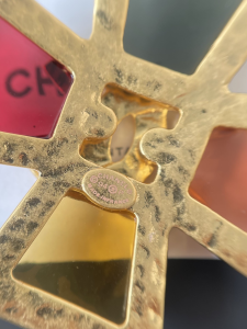 Chanel Vintage Gold CC Logo Belt