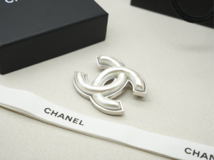 Chanel CC Logo Brooch