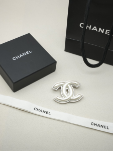 Chanel CC Logo Brooch