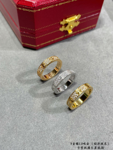 Cartier Crystals Love Rings